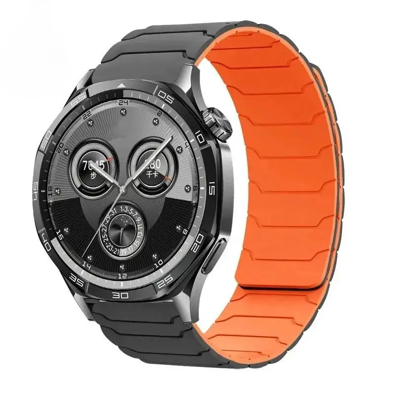 Silicone Magnetic Sport Watch Strap - 20mm/22mm