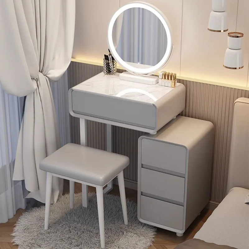 

Console Mirror Dressing Table Makeup Bedroom Cosmetic Coffee Vanity Table Storage Small Penteadeira Camarim Room Furniture