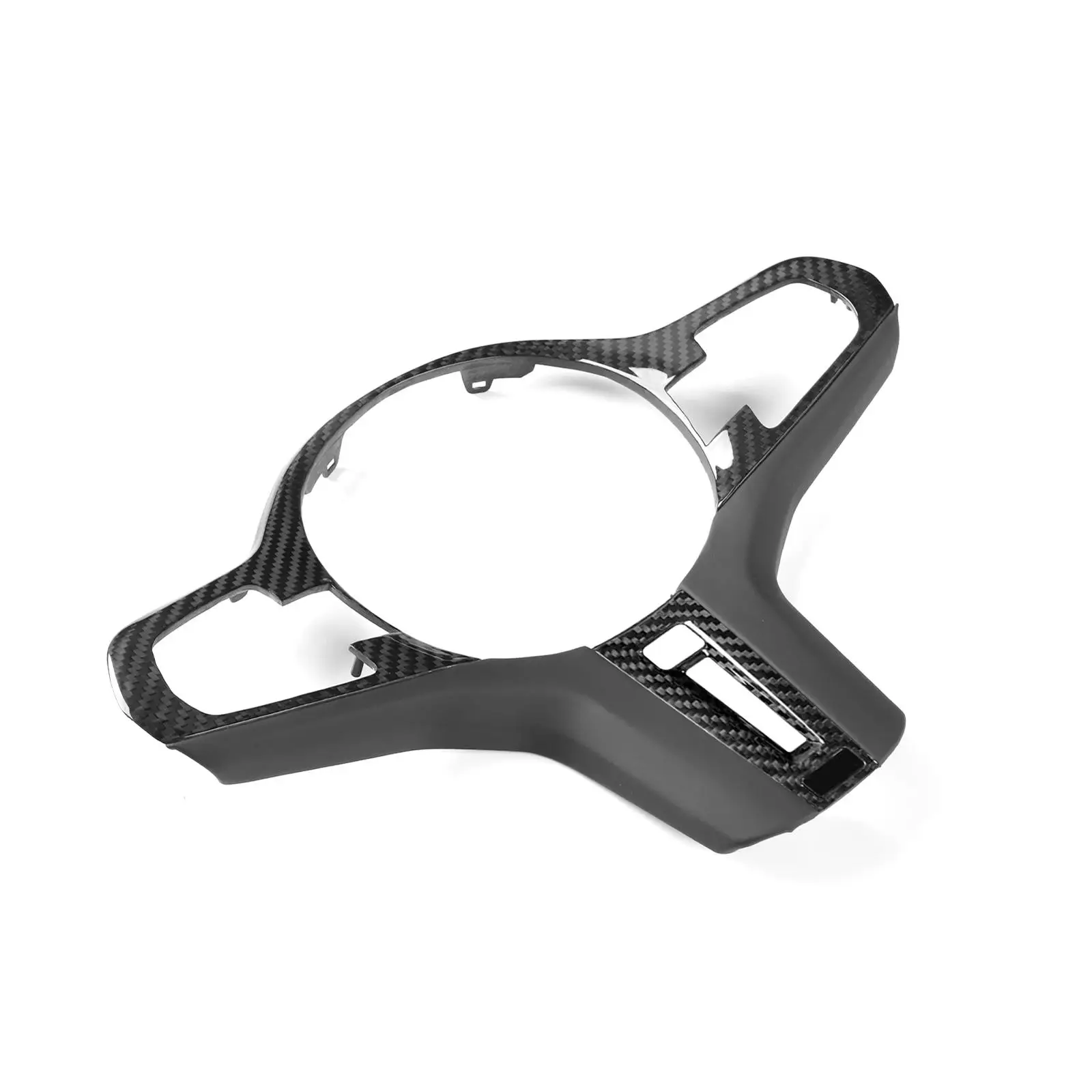 

Carbon Fiber Steering Wheel Cover Trim for BMW x3M x4M ID6 Decor