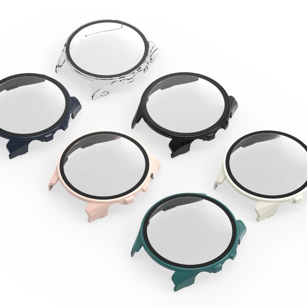 Premium Full Frame Protective Bumper with Hard Edge Shell & Glass Screen