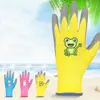 Safety Protector Gardening Gloves Non-Slip Breathable Garden Glove Durable Children Protective Gloves Kids 1