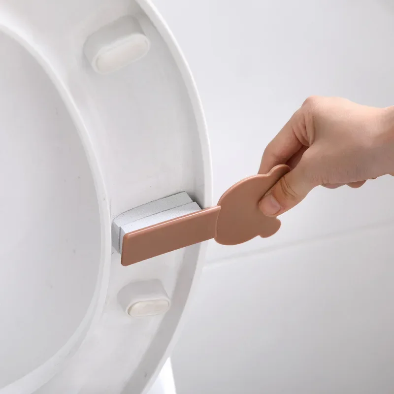 Portable Cartoon Toilet Seat Lifter Toilet Lifting Device Avoid Touching Lid Handle WC Accessories