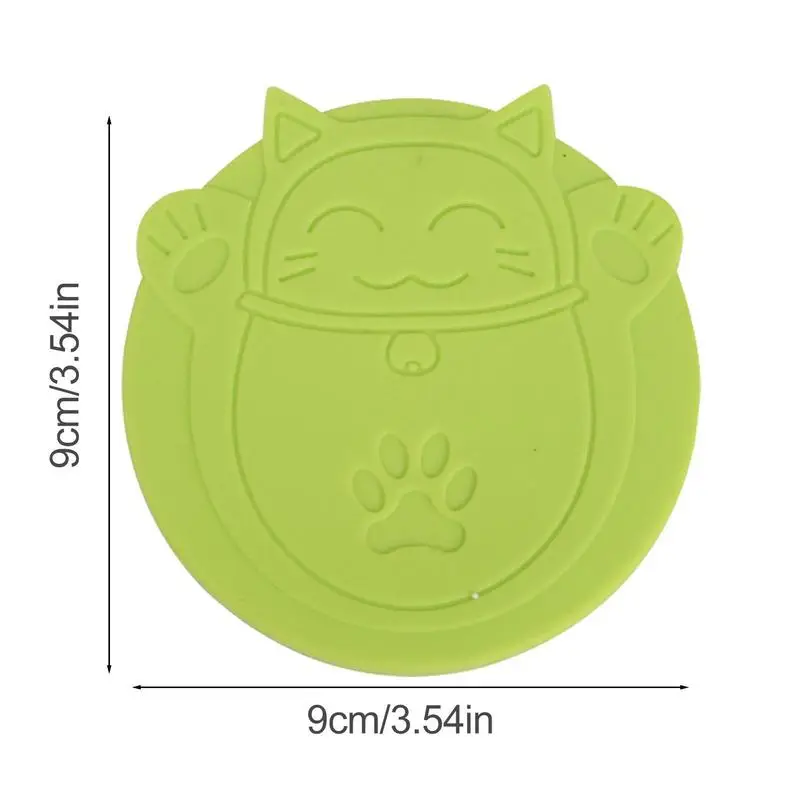 Can Lids 3-in-1 Multifunctional Pet Food Can Cap Sealed Silicone Dog Cat Food Lid Covers Reusable Stretch Lids Covers