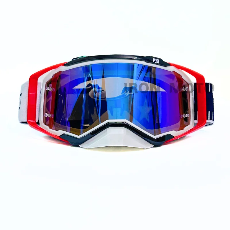 Men's HD Mirrored Motocross and Ski Goggles - Dustproof, Windproof Riding Sunglasses