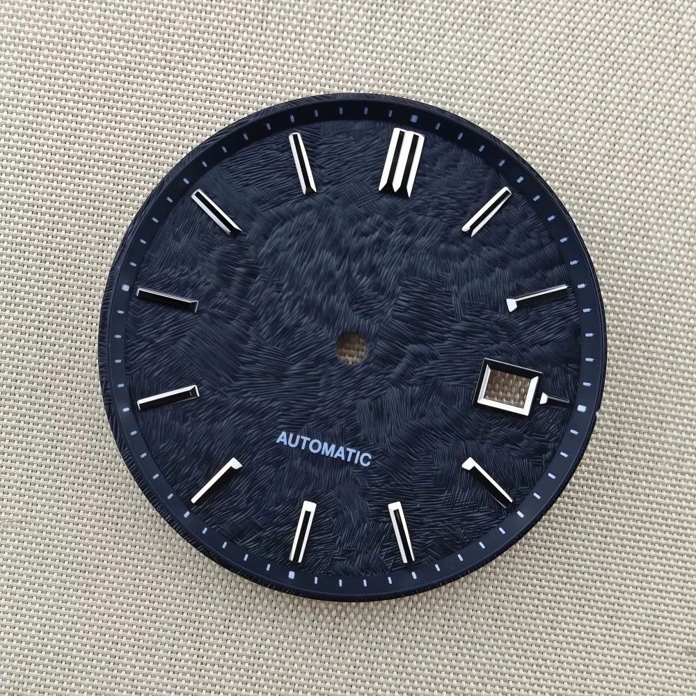 Sterile Watch Dial for Automatic Movement - 33.5mm, No Logo, DIY Replacement Set