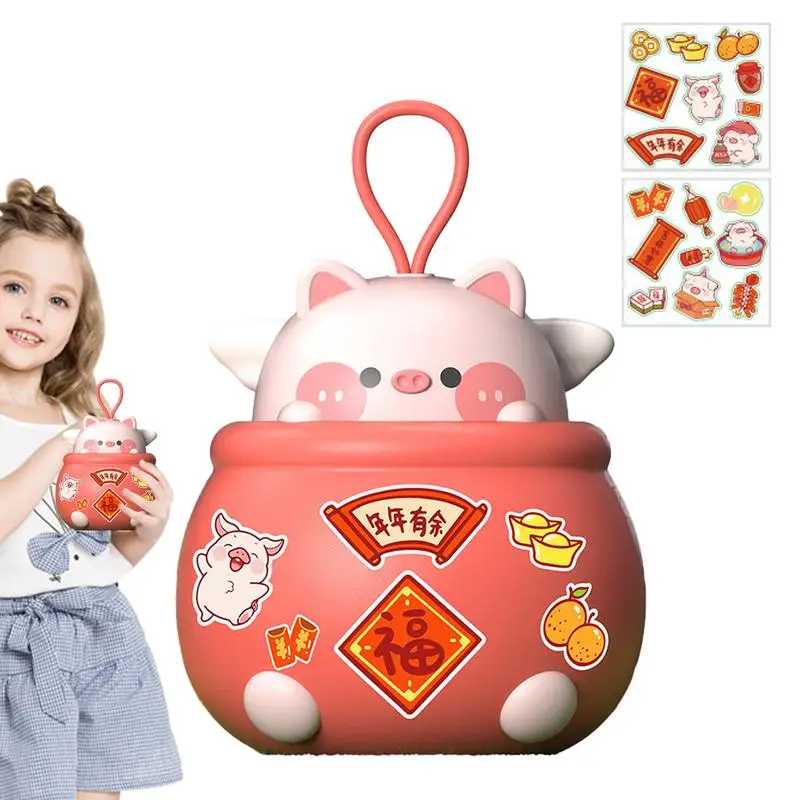 

Банки для денег KidsMoney с изображением животных из мультфильмов, экономия денег для коллекции новогодних денег, практичные подарки для девочек и мальчиков
