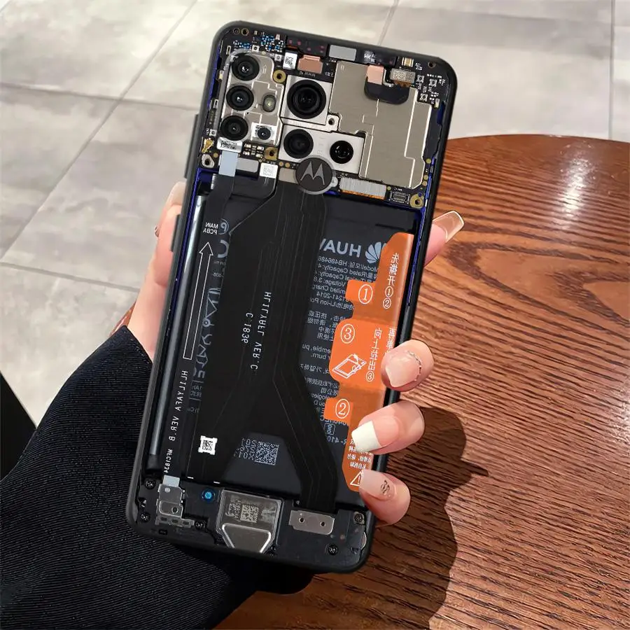 Premium Black Motherboard Circuit Board Protective Case