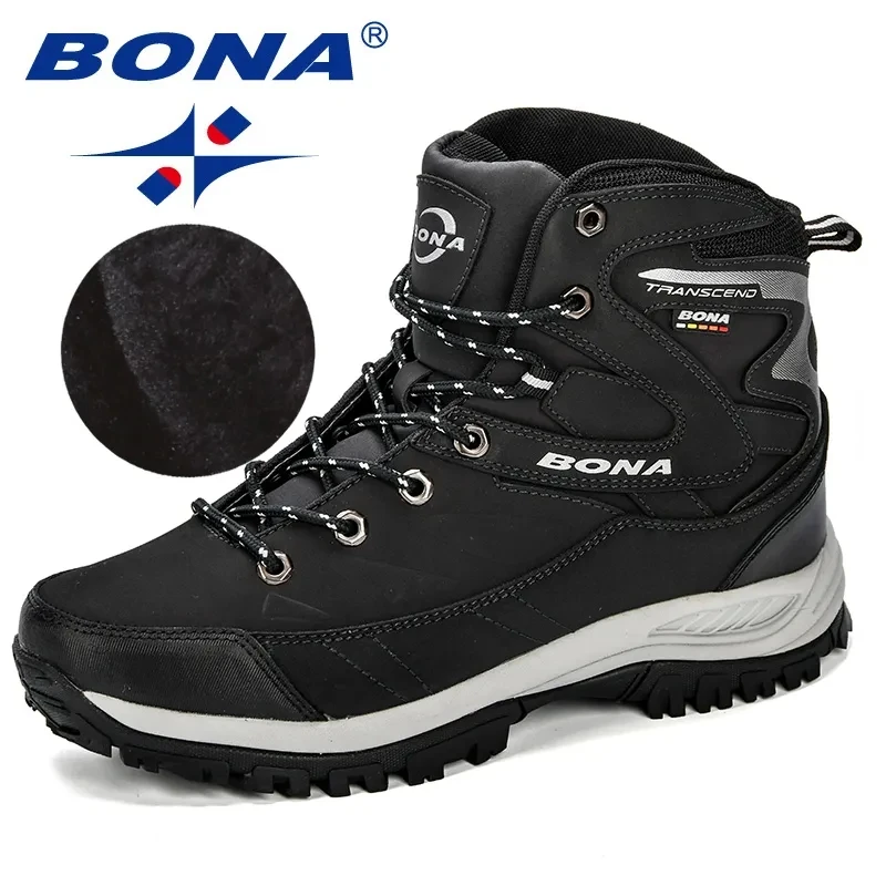 BONA-Botas de felpa para Hombre, Zapatos de escalada de montaña, a la moda, novedad de 2023