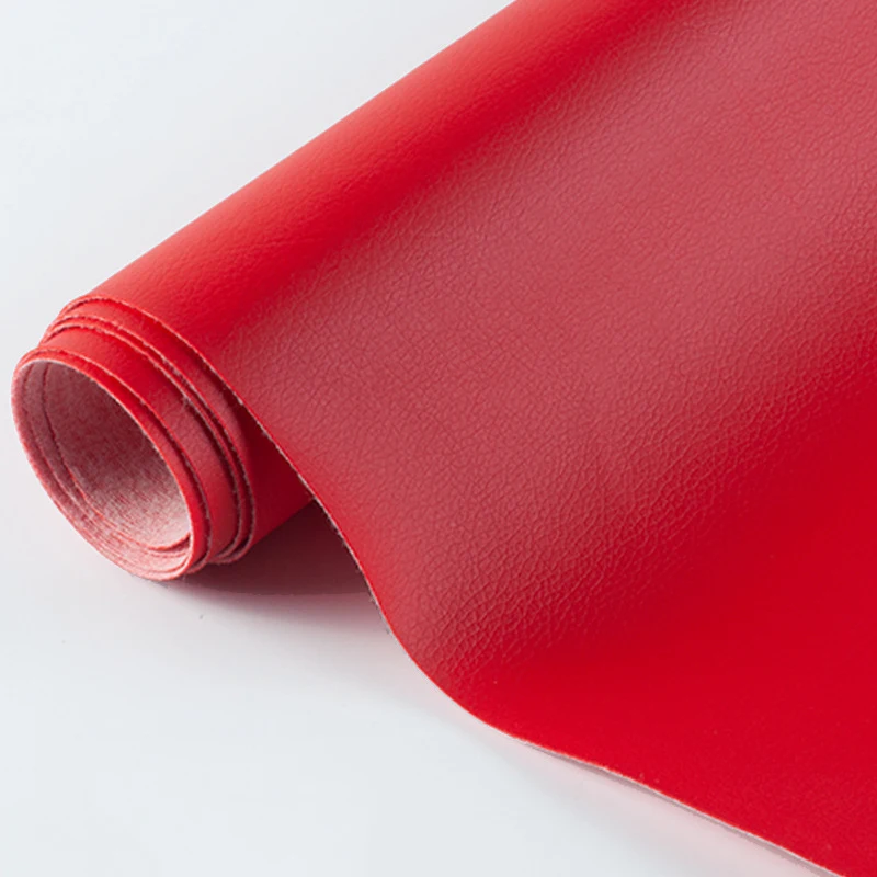 Premium Litchi Pattern Synthetic PU Leather Fabric for DIY Crafts and Sewing Projects, 20x30cm