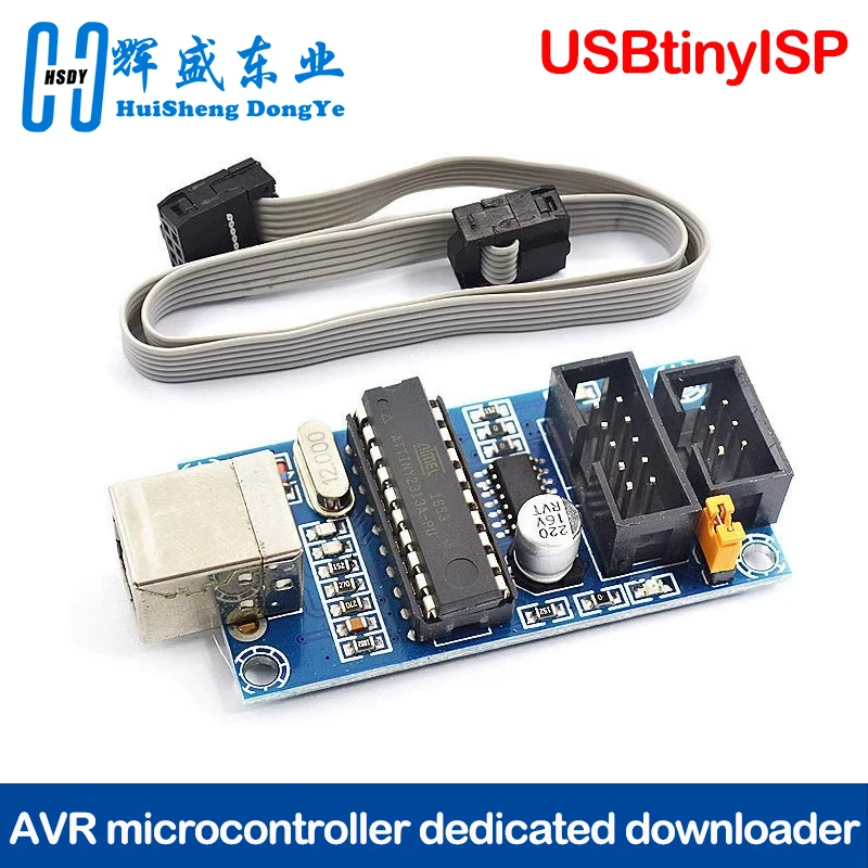 WAVGAT USBTiny USBtinyISP AVR ISP programmer bootloader Meag2560 uno r3