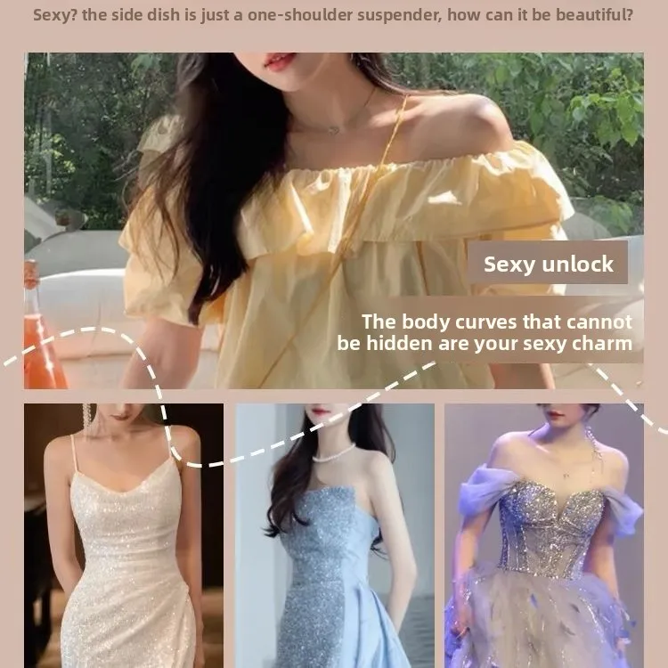 10cm Ultra Push Up Strapless Bra Anti-Slip Grip Palm Cup Lift No Wire Tube Top Bustier for Women Lift Support Wedding Lingerie 6