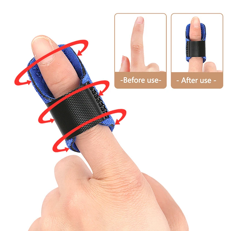 Pain Relief Trigger Finger Fixing Splint Straighten Brace Adjustable Sprain Dislocation Fracture Finger Splint Corrector Support