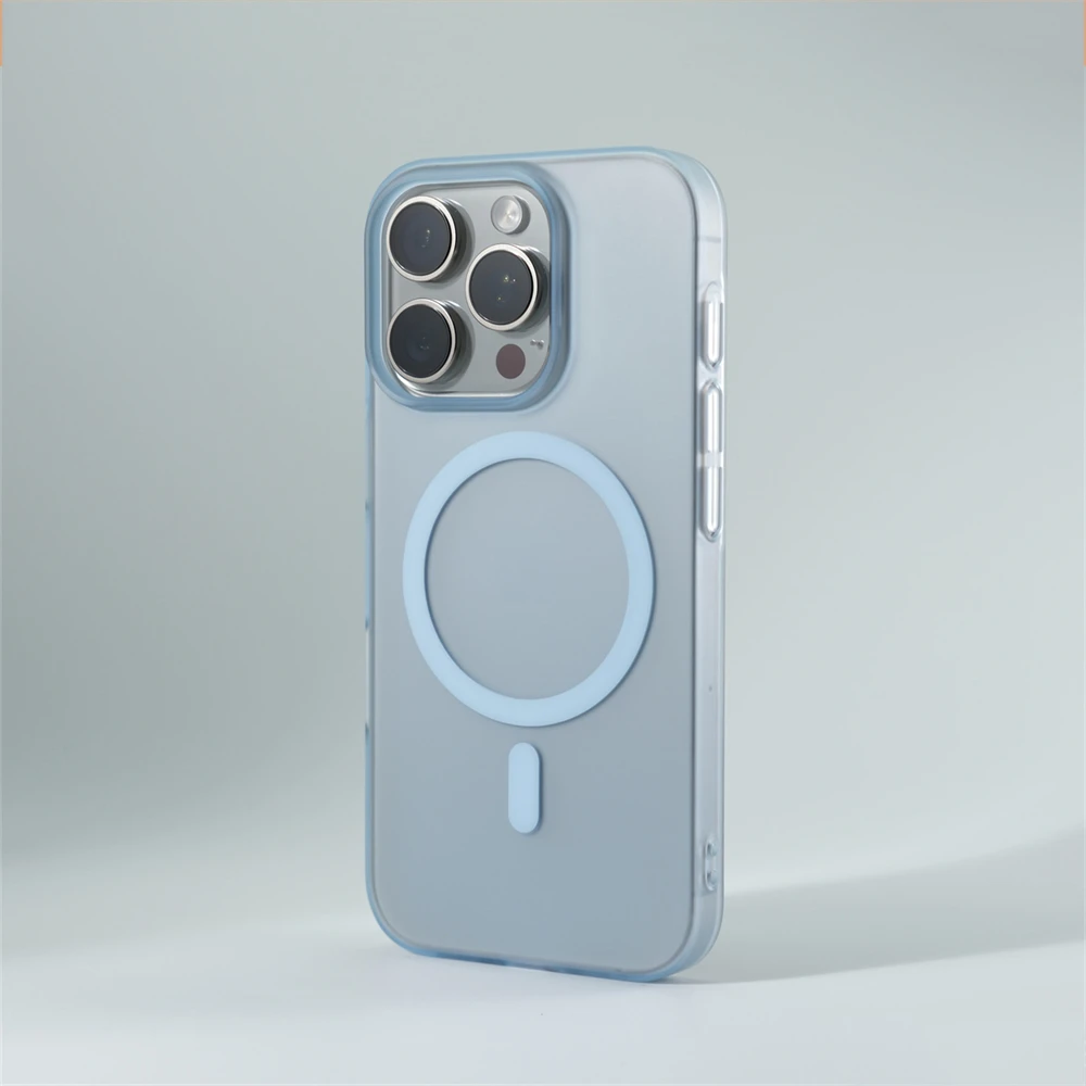 Ultra Thin Matte Hard Translucent Case with MagSafe Compatibility
