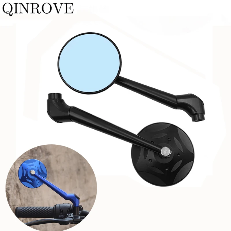 

Aluminum Alloy Motorcycle Rearview Mirror 8 10mm Side Mirror Universal For Honda NC750X Hornet 600 900 Shadow CB650R Suzuki GSR