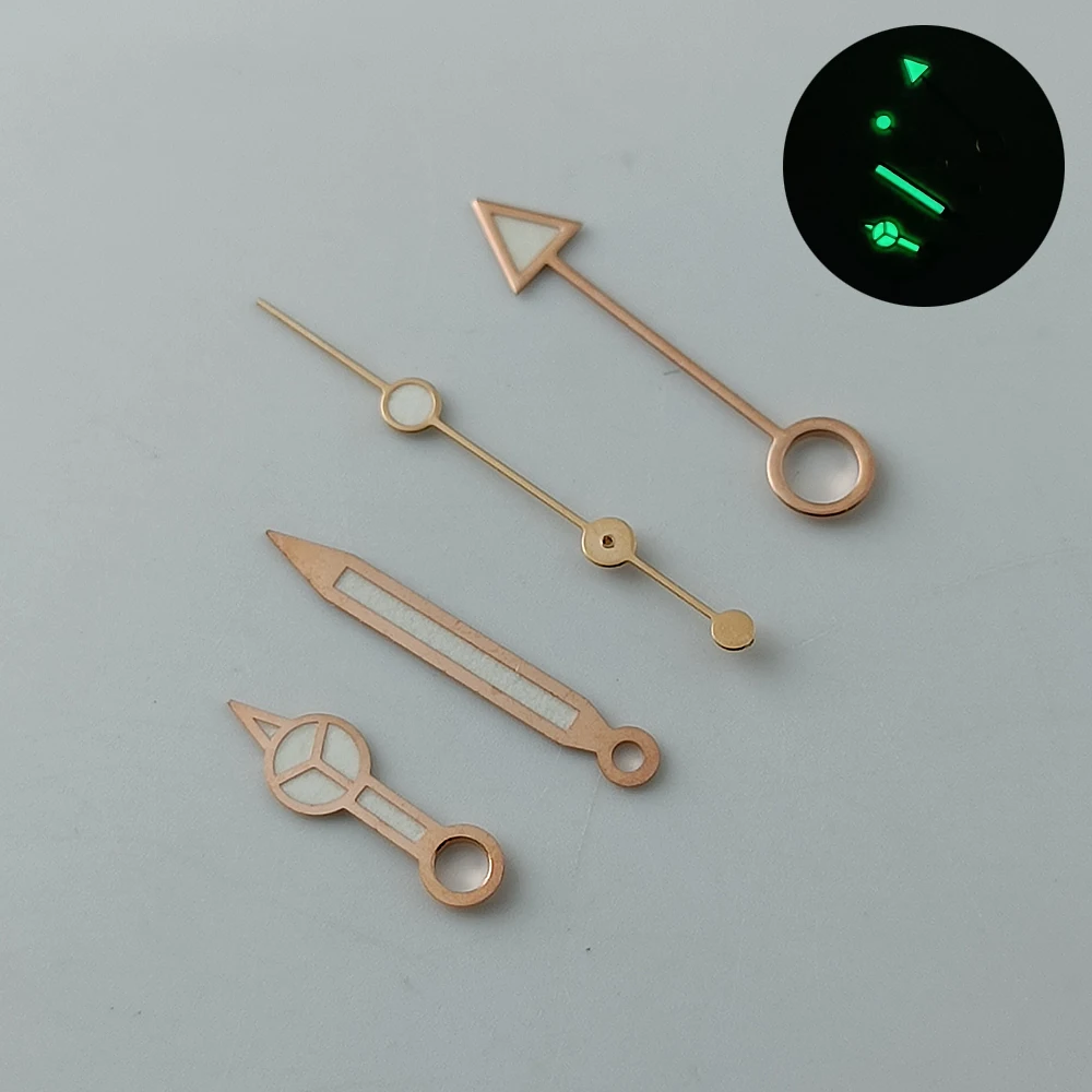 Blue Green Luminous NH34 GMT Watch Hands NH34 NH35 Automatic Movement watch accessories Watch Parts Wristwatches watch accessories