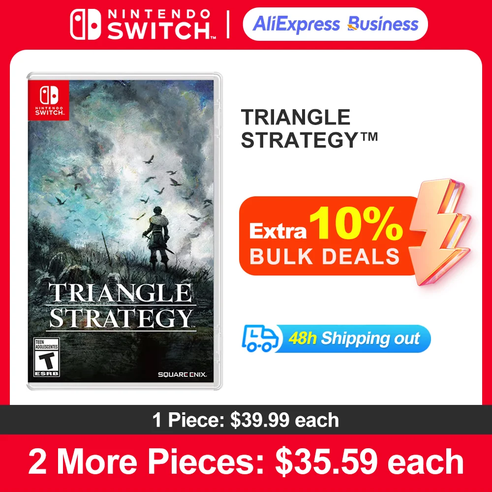 

Треугольная стратегия Nintendo Switch, сделки в играх, 100% официальная оригинальная физическая игровая карта, стратегический жанр для Switch OLED Lite