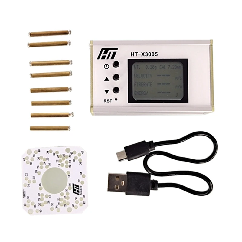 

4X HT-X3005 Speed Meter Ball Velocity Energy Measurement Chronograph Speed Tester With Backlight LCD