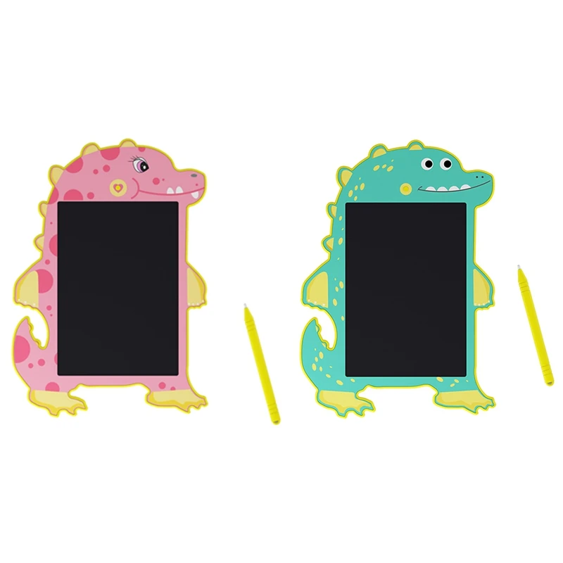

8.5 Inch Drawing Board Pink Dinosaur Toy LCD Writing Tablet Pad Children Drawing Tablet Educational Toy For Boy Girl Easy To Use
