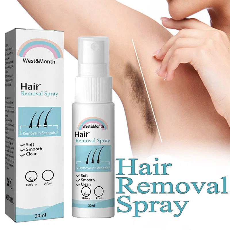 

Women Permanent Hair Removal Spray Painless Armpit Leg Arm Hair Remover Hair Growth Inhibitor Nourishing Repairing Body Care