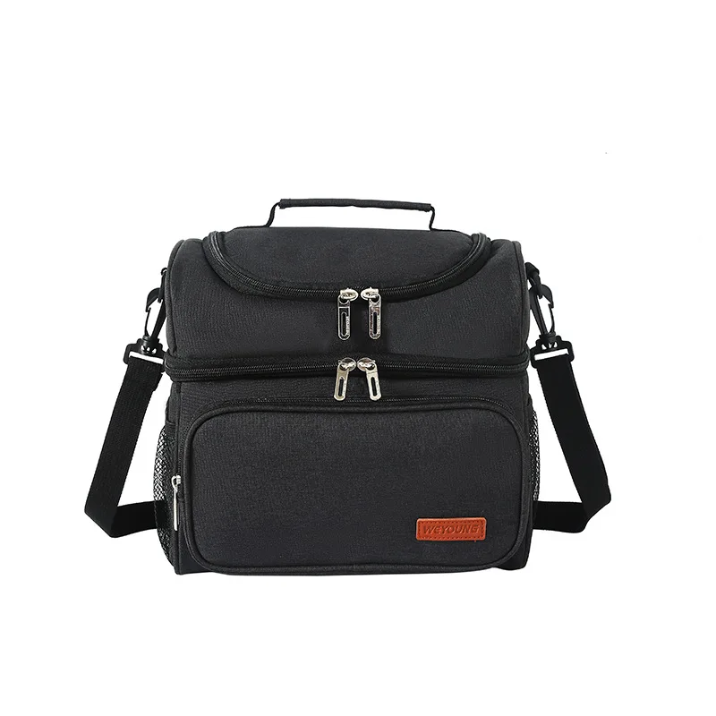 Sac Isotherme Pliable 40L En Tissu Oxford - Isolant, étanche, Pour Pique-nique, Camping, Barbecues (noir) - 2