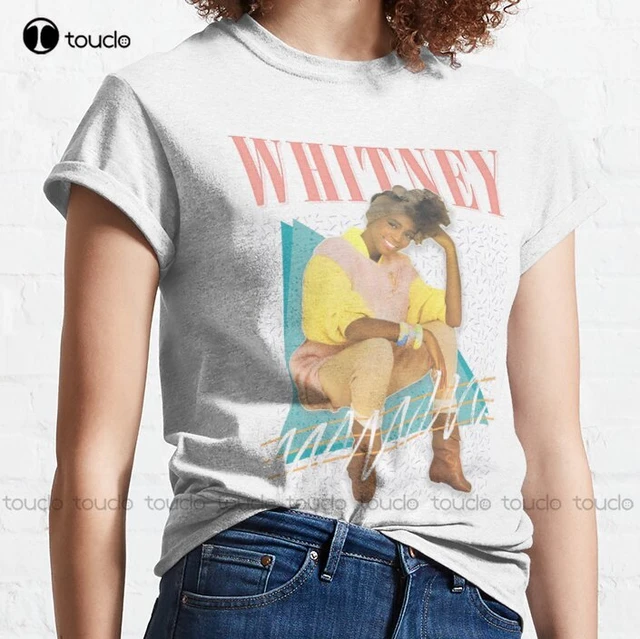 Whitney - 80s Vintage Aesthetic Design Essential T-Shirt for Sale by  fasiaredoti