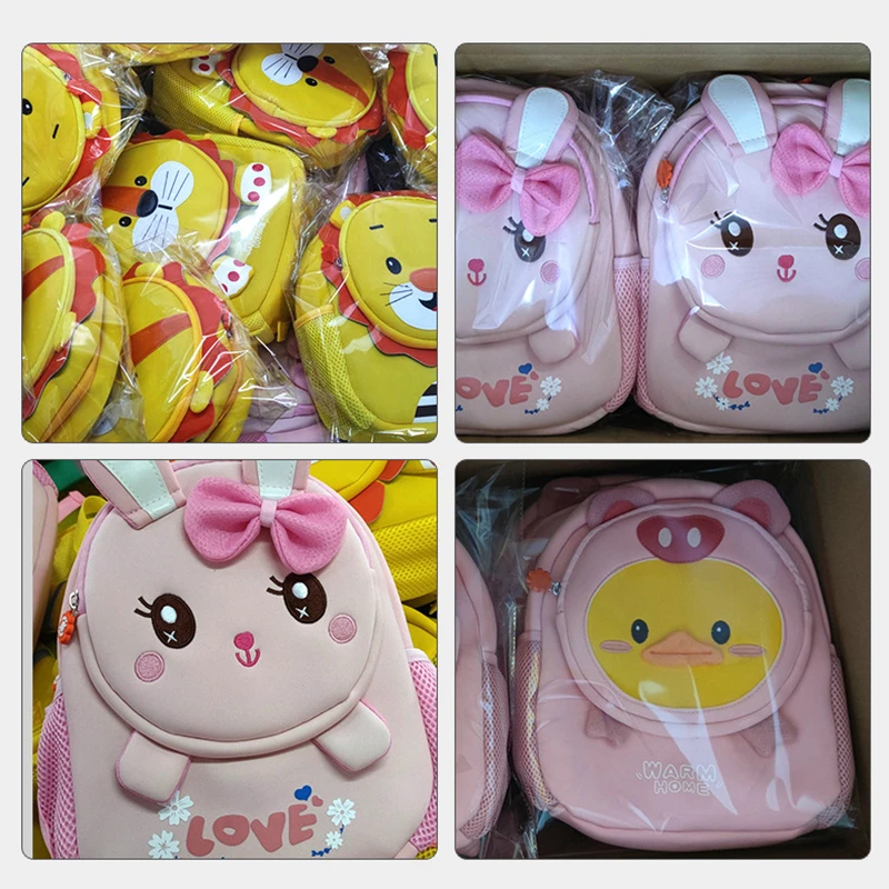 Kids Backpack Children School Bags for Boys Girls Cute Animal School Backpack Waterproof Primary Book Bag Mochila Infantil - 6