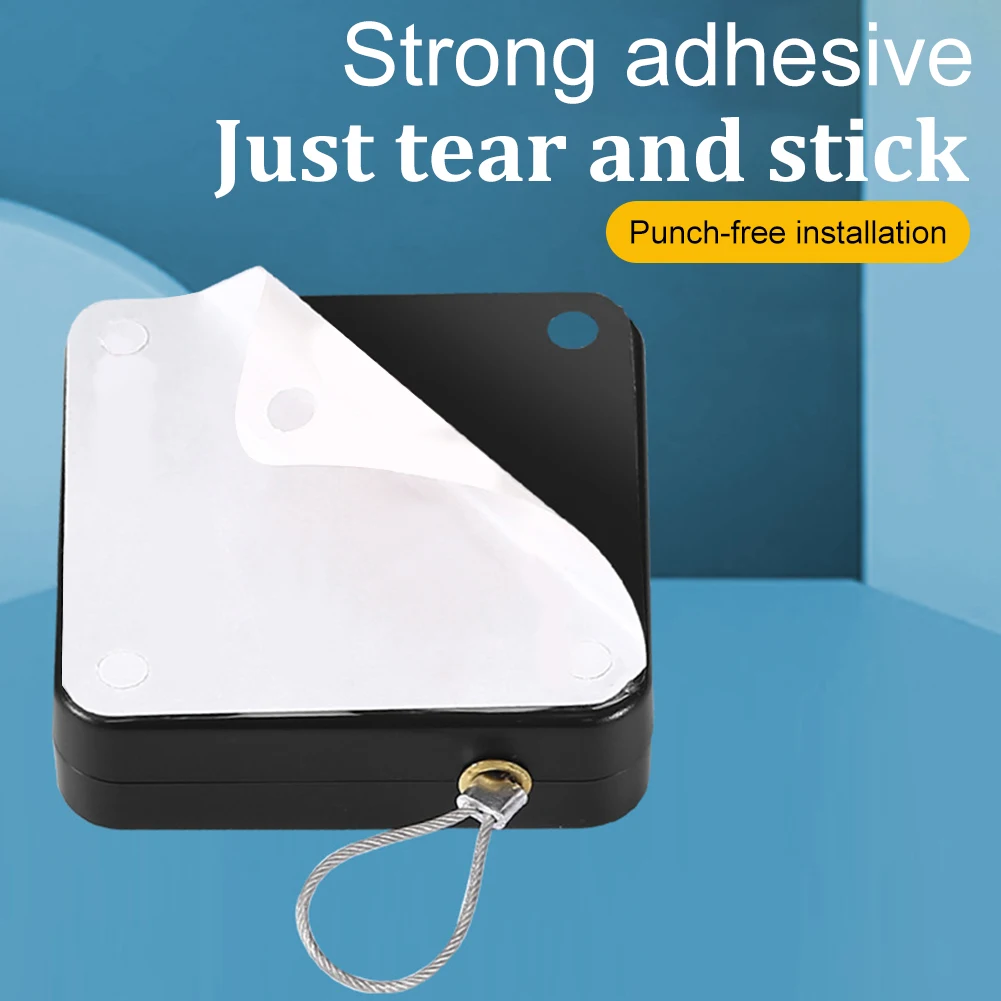 Door Closer Automatic Closing Sliding Latch 500/800/1000g Pull Punch-free for Sliding Mesh Closer Closed for Refrigerator