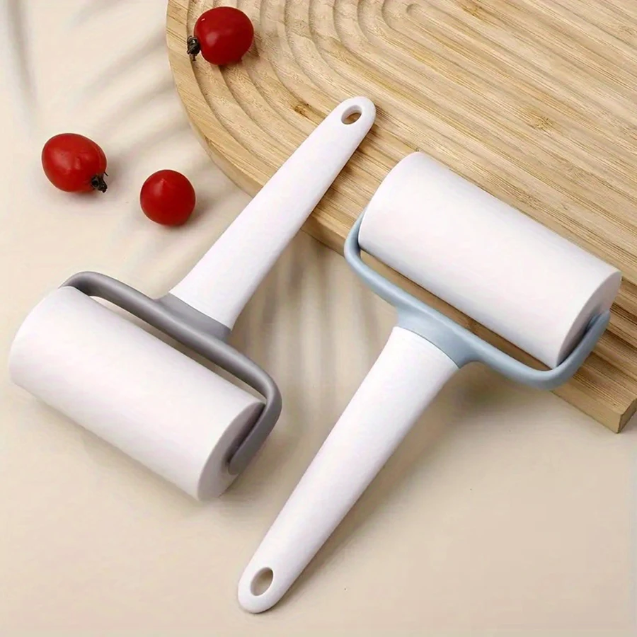 1PC hand-held roller with handle rolling pin household baking rectangular roller press noodles dumpling skin kitchen tools Kitchen 1PC hand-held roller with handle rolling pin household baking rectangular roller press noodles dumpling skin kitchen tools Kitchen