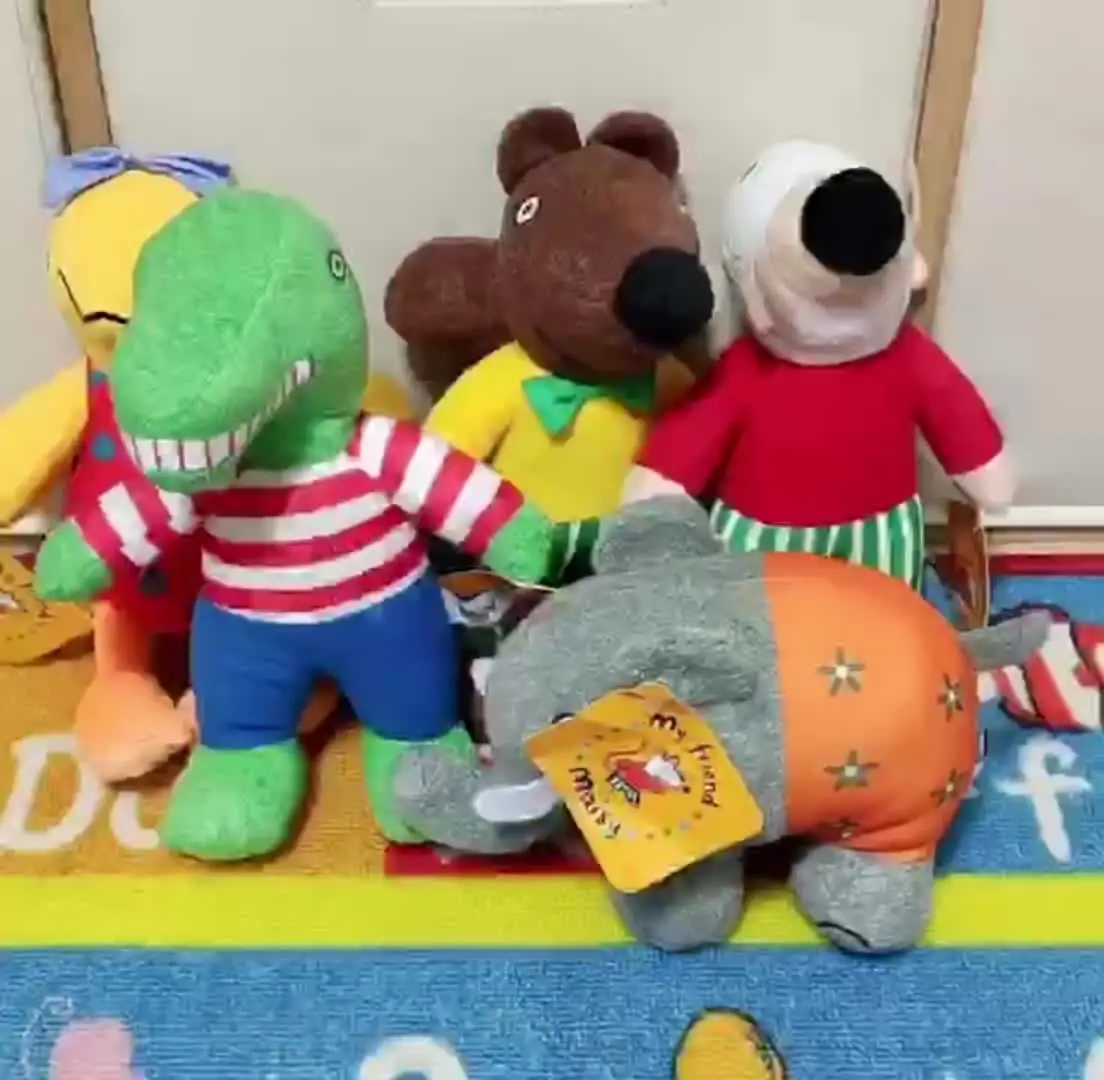 メイジーマウス漫画ぬいぐるみ、ぬいぐるみ、ぬいぐるみ、教育