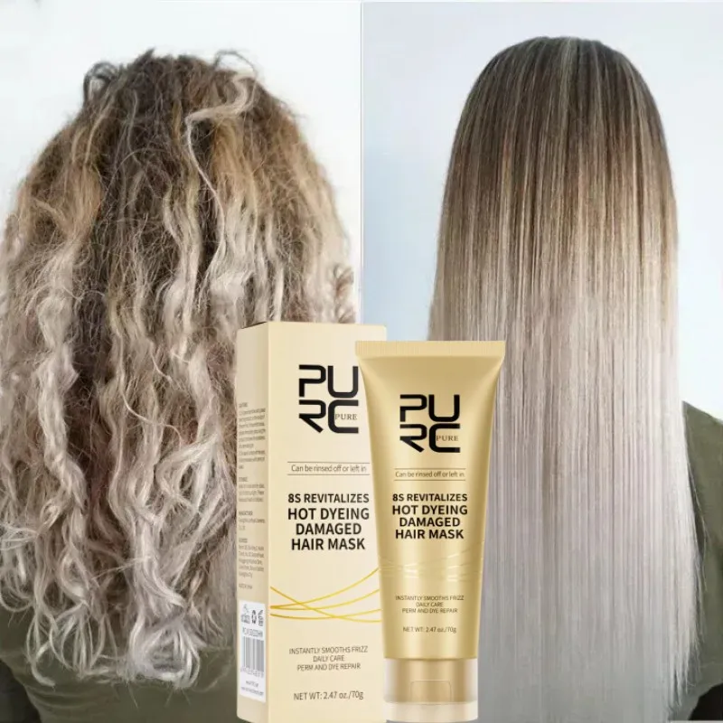 8 Seconds Hair Mask Professional Keratin Treatment Cream Smoothing Soft Repair Perms Dyes Damaged Frizz Hair Care Products hair mask