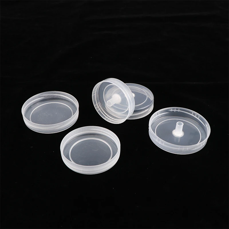 Tissue Culture Bottle Cap 10Pcs Diameter 53/63/70mm Bacteria-resistant Bottle Culture Cap Sealed Breathable Strain