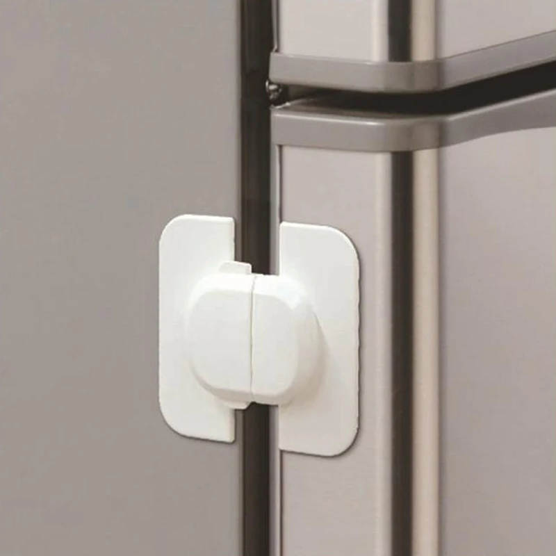 Home Refrigerator Fridge Freezer Door Lock Latch Catch Toddler Baby Safety Locks Clearance Sale 2022 Most Popular Lowest Price |