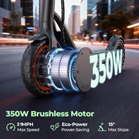 Trottinette Électrique 365GO PRO AOVOPRO Nouvelle Version 2026 Améliorée 350W Super Puissance Pliable Double Frein 31KM/H Autonomie 5-28KM 3