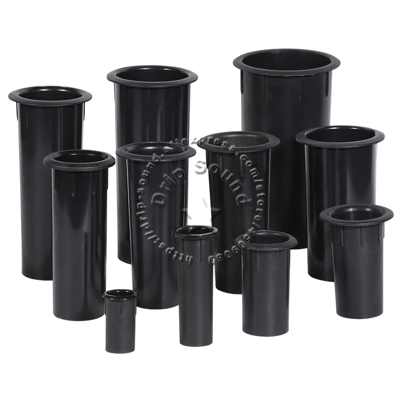 1 Pz Tubo Porta Altoparlante Bass Reflex Tube Audio Tubo Rovesciato Fase Loundspeaker Box Air Vent 40/45/49/50/53/56/60Mm Foro Di Apertura