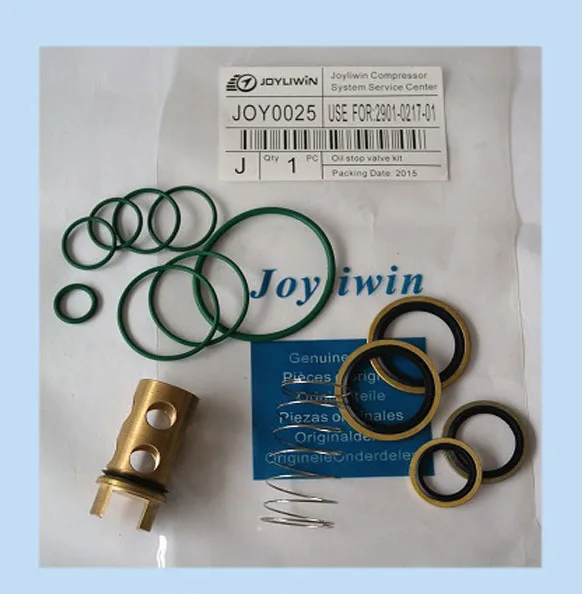 Air compressor parts and spare parts JOY 2901 0217 01 oil stop valve kit
