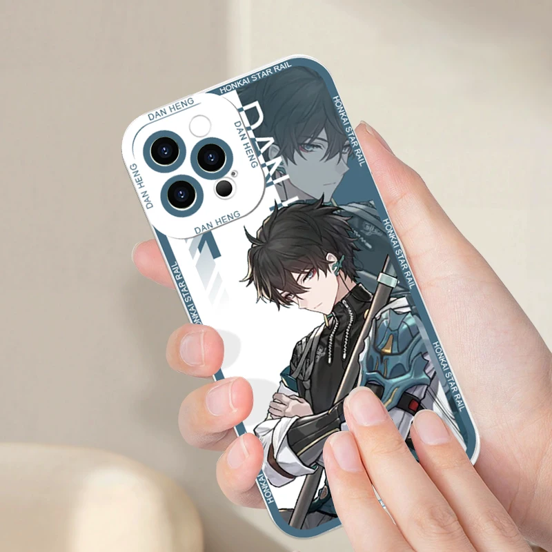 Honkai Star Rail Character Clear Phone Case