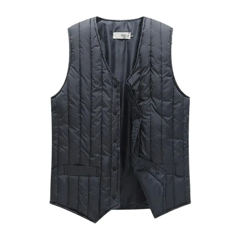 

Man Autumn Hot Sale Down Vests Male Winter Men's Warm Down Vests Male Winter Vest Autumn Spring Double Man Chaleco Abajo Chaquet