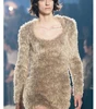 100g 700 metre 1cM Imitation Rabbit Mink hair nylon yarn DIY Hand knitted winter warm Sweater Hat Doll scarf пряжа Yarn 3
