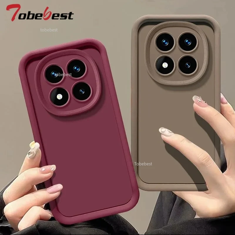 Solid Color Silicone Camera Lens Protective Back Cover