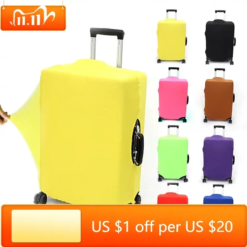 

Luggage Covers Protector Travel Luggage Suitcase Protective Cover Stretch Dust Covers For Travel Accessories Luggage Supplie