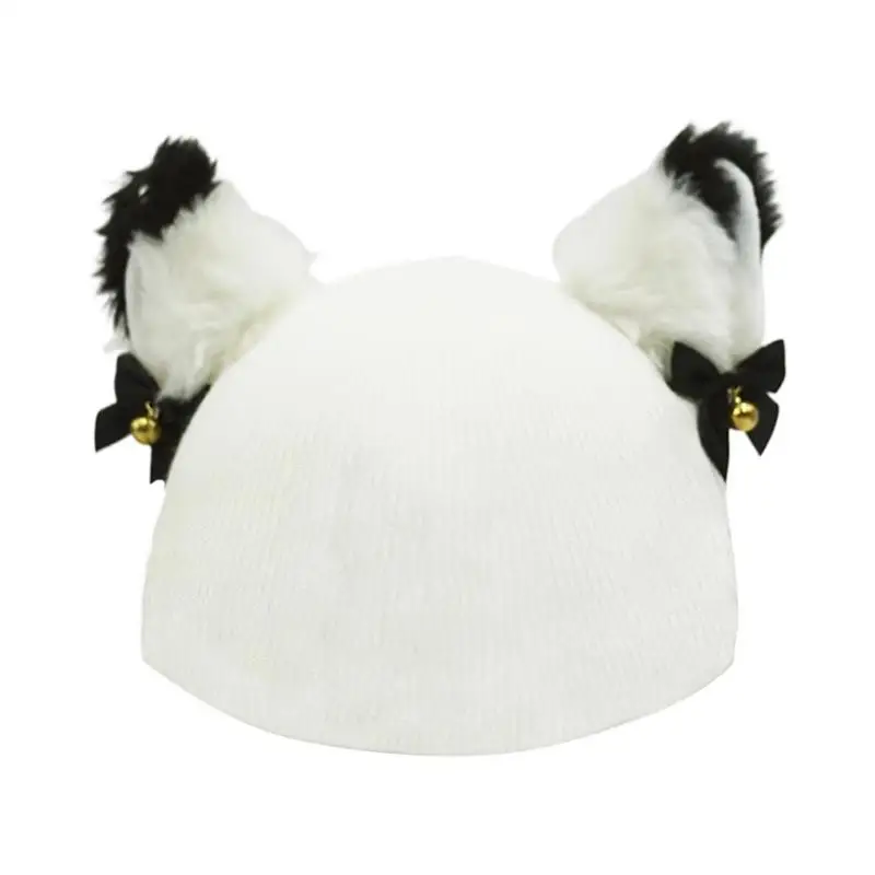 Ski Helmet Cover Single and Double Snowboard Skateboard Helmet Protections Covers Adult Kids Bells Cat Ears Head Warmer Cover