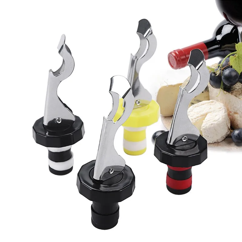 

Wine Stoppers Sealed Vacuum Bottle Stopper Reusable Wine Storage Bottle Cap Plug Champagne Stopper Kitchen Bar Accessories
