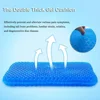 Silicone 3D Honeycomb seat pad Car seat pad Cooling pad Honeycomb thick seat pad Pressure relief back pain Summer ice pad 5