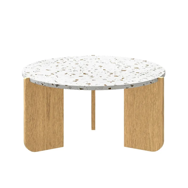LOCAL Moderner Zusammenstellbarer Couchtisch, Beistelltisch, Couchtisch-Set für Wohnzimmer, Sofa-Beistelltisch und Balkon – Detail 13