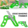 Edge Banding Trimmer Veneer Edge Cutter Tool Veneer Edge Trimmer with Retractable Blade Woodworking Cutter Manual Trimming Tool 1