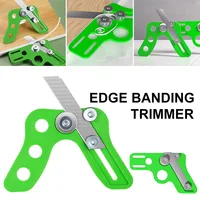 Edge Banding Trimmer Veneer Edge Cutter Tool Veneer Edge Trimmer with Retractable Blade Woodworking Cutter Manual Trimming Tool 1