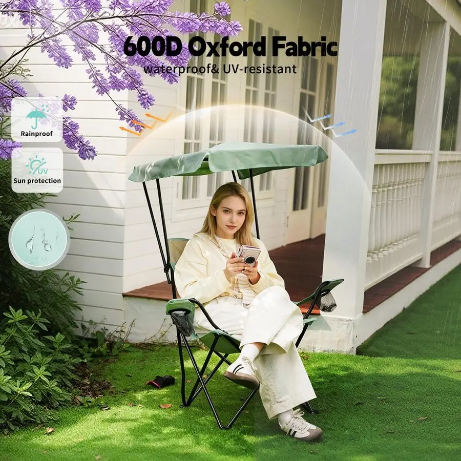 Portable Canopy Camping Chair 4
