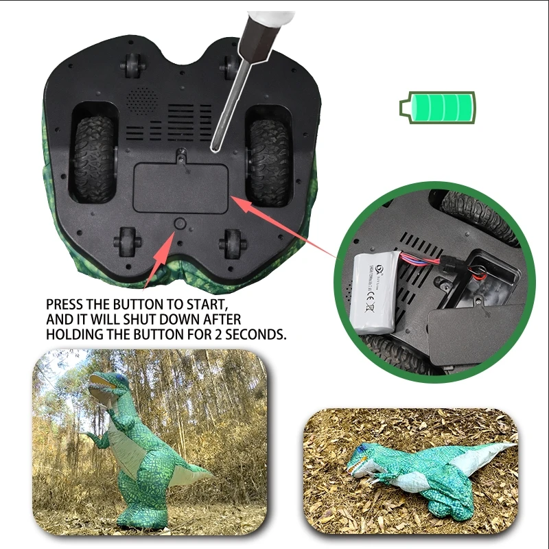 Extra Large RC Inflatable T-Rex 6