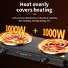 2000W Electric Stove Adjustable Temperature Home Use Double Boiler Electric Cooking Stove for On The Go and Home 3