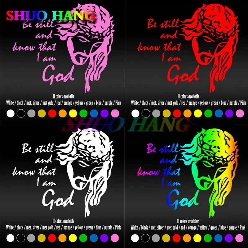 

Christian Jesus, Jesus God Bible Car Windows Polygonal Crop Vinyl Decal Sticker PVC Car Accessories Racing Truck